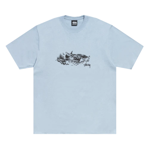 Stussy Fawn Tee 'Slate'