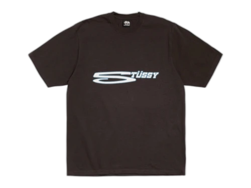 Stussy Stretch Pigment Dyed Tee Faded Black