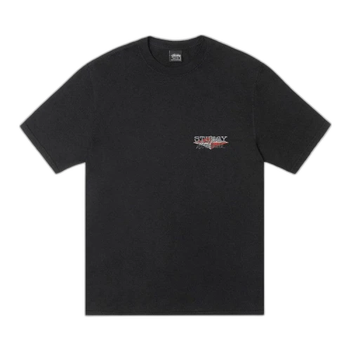 Stussy Worldwide Diamond Tee Pigment Dyed 'Black'