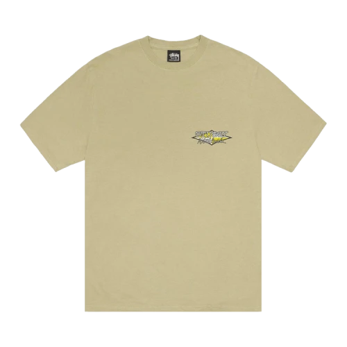 Stussy Worldwide Diamond Tee Pigment Dyed 'Elm'