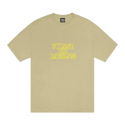 Stussy Wes Palms Tee Pigment Dyed 'Elm'