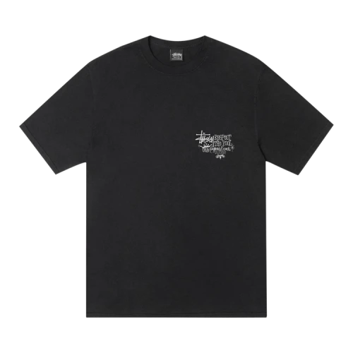 Stussy Respect The Pool Tee Pigment Dyed 'Black'
