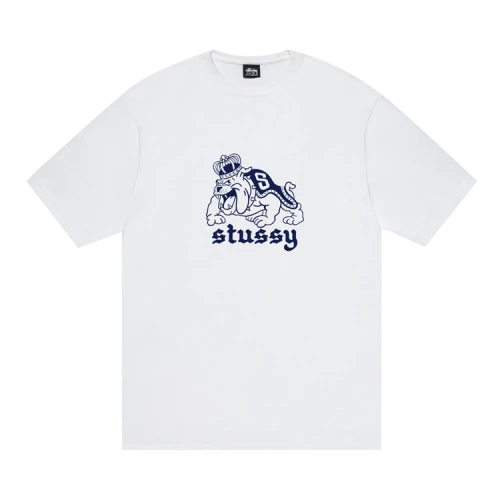 Stussy Bulldog Tee White