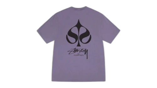 Stussy Spade Pigment Dyed Tee Natural
