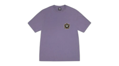 Stussy Ranger Pigment Dyed Tee Grape
