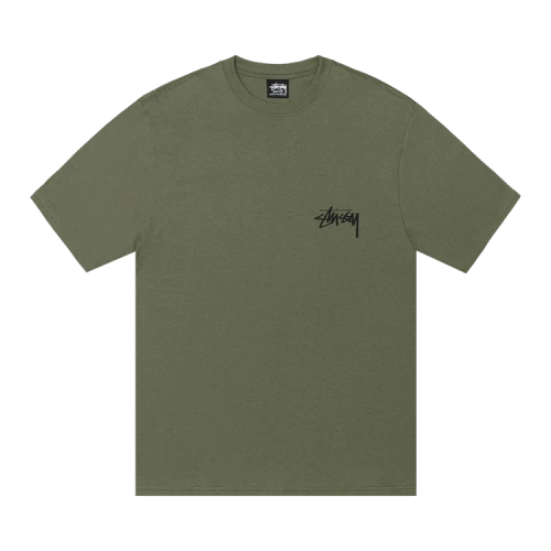 Stussy Stock Dog Tee Olive