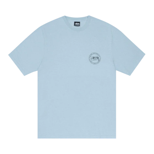 Stussy C Thru Tee Pigment Dyed 'Baby Blue'