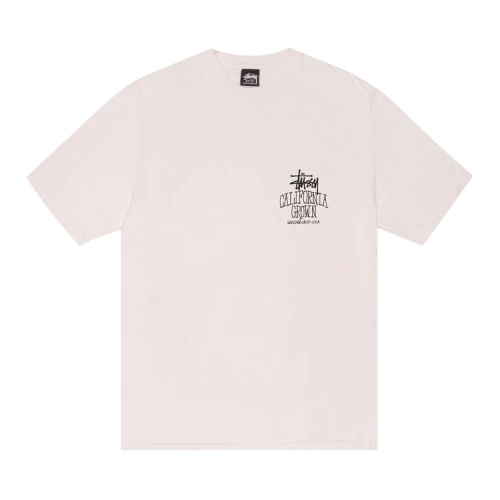 Stussy Cali Grown Tee Pigment Dyed 'Blush'
