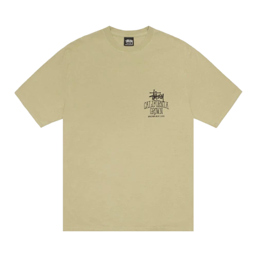 Stussy Cali Grown Tee Pigment Dyed 'Elm'
