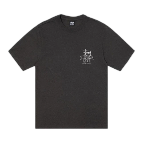 Stussy Cali Grown Tee Pigment Dyed 'Faded Black'