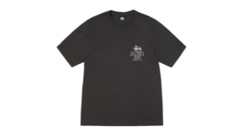 Stussy Cali Grown Pigment Dyed Tee Faded Black
