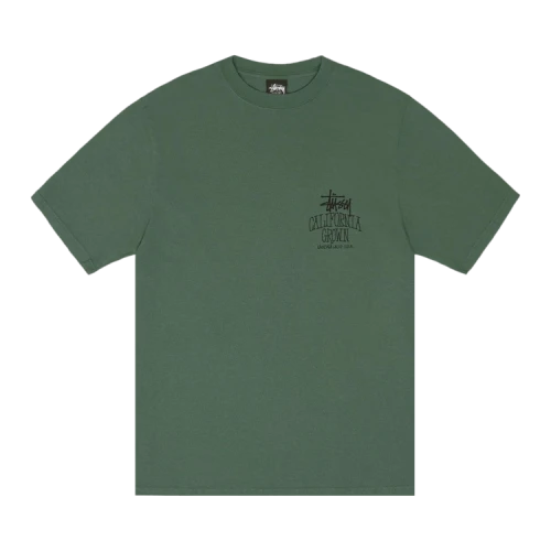 Stussy Cali Grown Pigment Dyed Tee Pine
