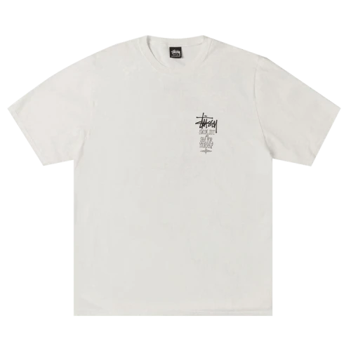 Stussy Swim Out Tee Pigment Dyed 'Natural'