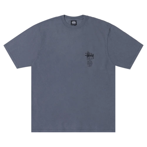 Stussy Swim Out Tee Pigment Dyed 'Navy'