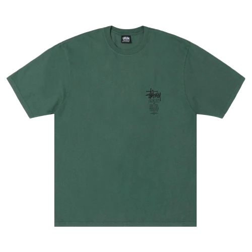 Stussy Swim Out Tee Pigment Dyed 'Pine'