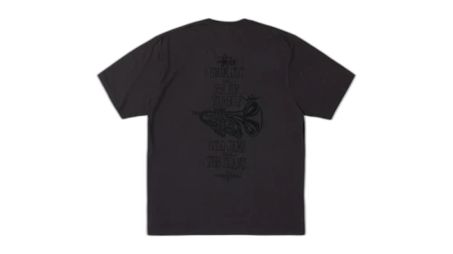 Stussy Swim Out Pigment Dyed Tee Faded Black