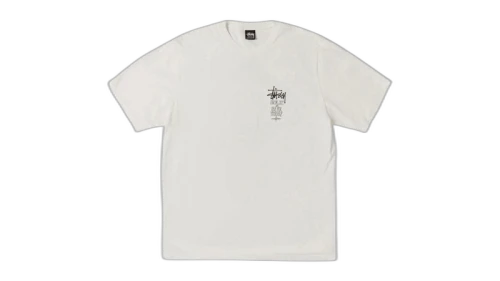 Stussy Swim Out Pigment Dyed Tee Natural