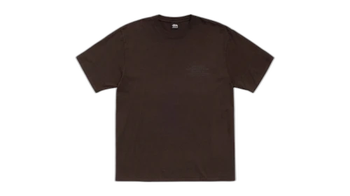Stussy International Design Pigment Dyed Tee Brown