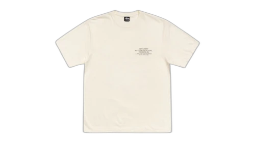 Stussy International Design Pigment Dyed Tee Ivory