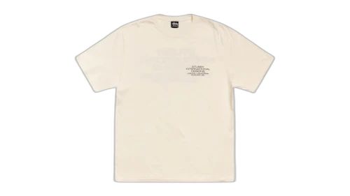 Stussy International Design Pigment Dyed Tee Natural