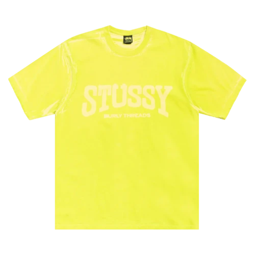 Stussy Burly Tee 'Lemon'
