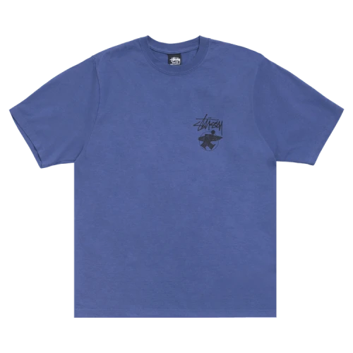 Stussy Long Haul Tee Pigment Dyed 'Indigo'