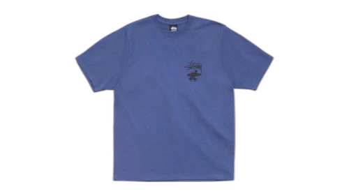 Stussy Long Haul Pigment Dyed Tee Indigo