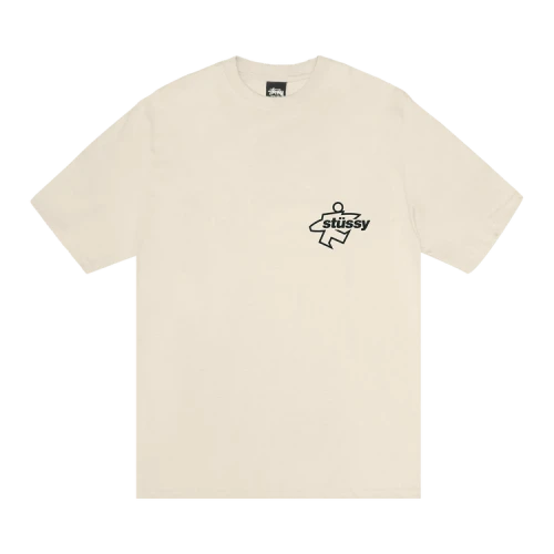 Stussy Surf Size Pigment Dyed Tee 'Natural'