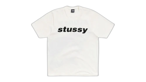 Stussy Shark Pigment Dyed Tee Natural