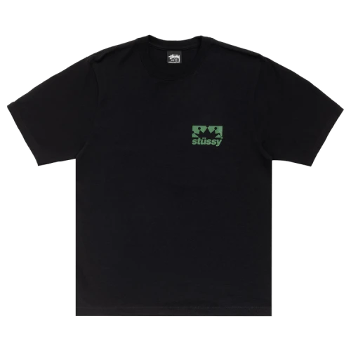 Stussy Box Crown Tee Black