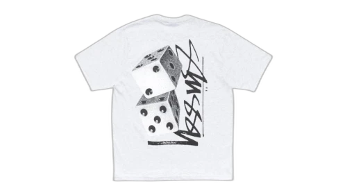 Stussy Tall Dice Tee Ash Heather