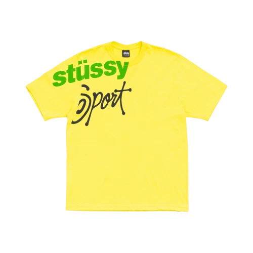 Stussy Sport Tee 'Lemon'