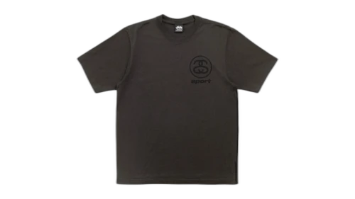 Stussy Link Sport Pigment Dyed Tee Faded Black