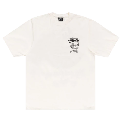 Stussy Any Angle Tee Pigment Dyed 'Natural'