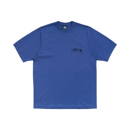 Stussy Beach Roots Tee Pigment Dyed 'Indigo'