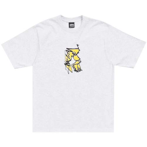 Stussy Smooth Sk8 Tee 'Ash Heather'