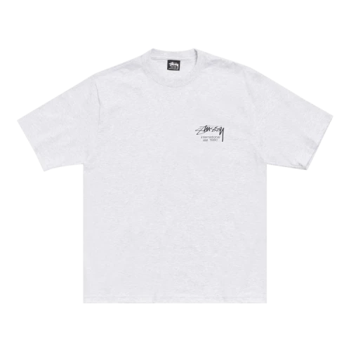 Stussy Dice Clock Tee 'Ash Heather'