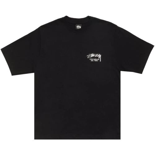 Stussy Dice Clock Tee 'Black'