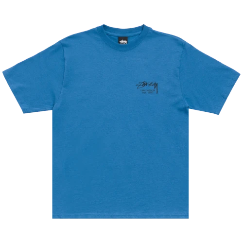 Stussy Dice Clock Tee 'Blue'