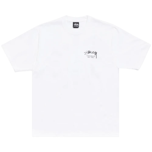Stussy Dice Clock Tee 'White'