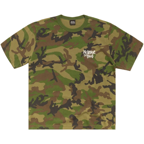 Stussy Peace Increased Tee 'Camo'