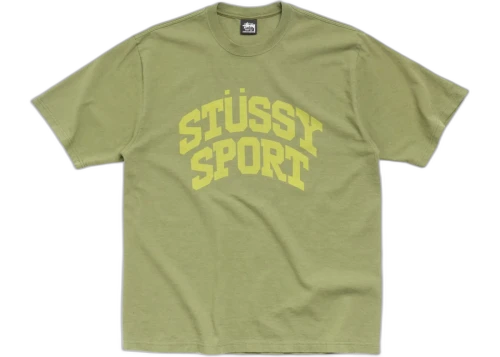 Stussy Block Sport Tee Olive