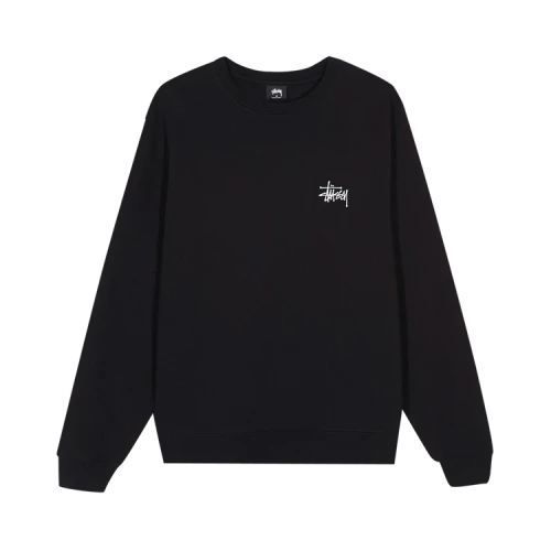 Stussy Basic Crew 'Black'