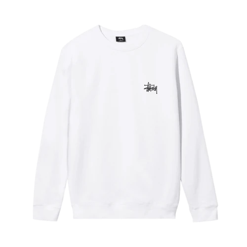 Stussy Basic Crew 'White'