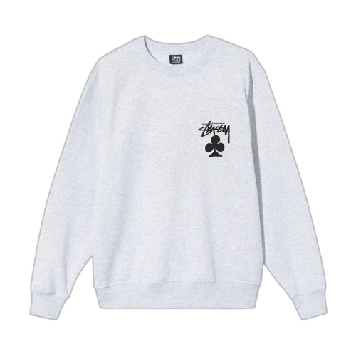 Stussy Club Crew 'Ash Heather'