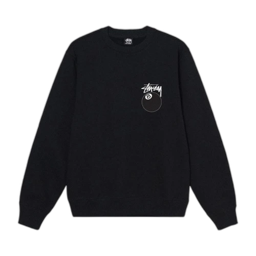 Stussy 8 Ball Crew 'Black'