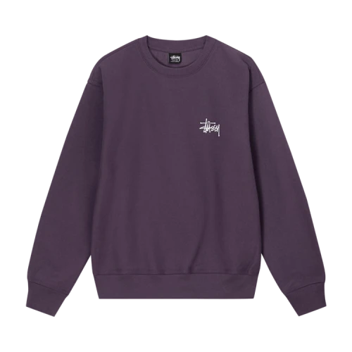 Stussy Basic Crew 'Grape'