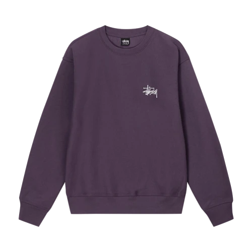 Stussy Basic Crew 'Grape'