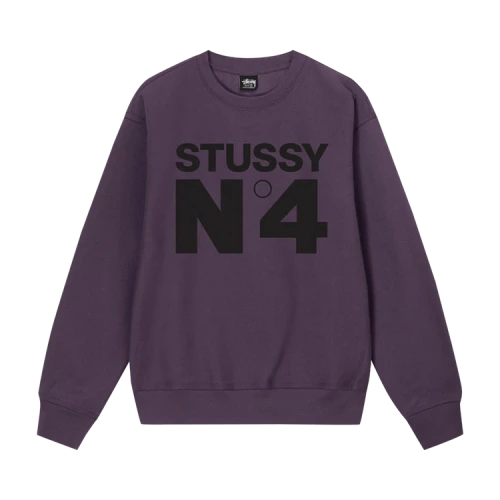 Stussy No.4 Crew 'Grape'