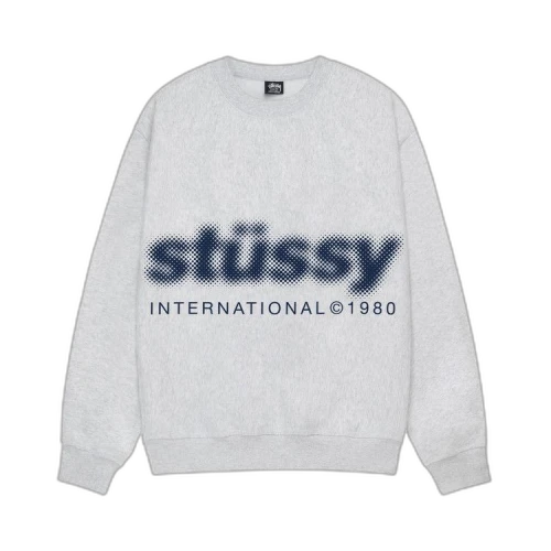 Stussy Blur Crew 'Ash Heather'